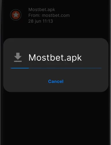 Mostbet APK Step 2 — Allow Unknown Sources